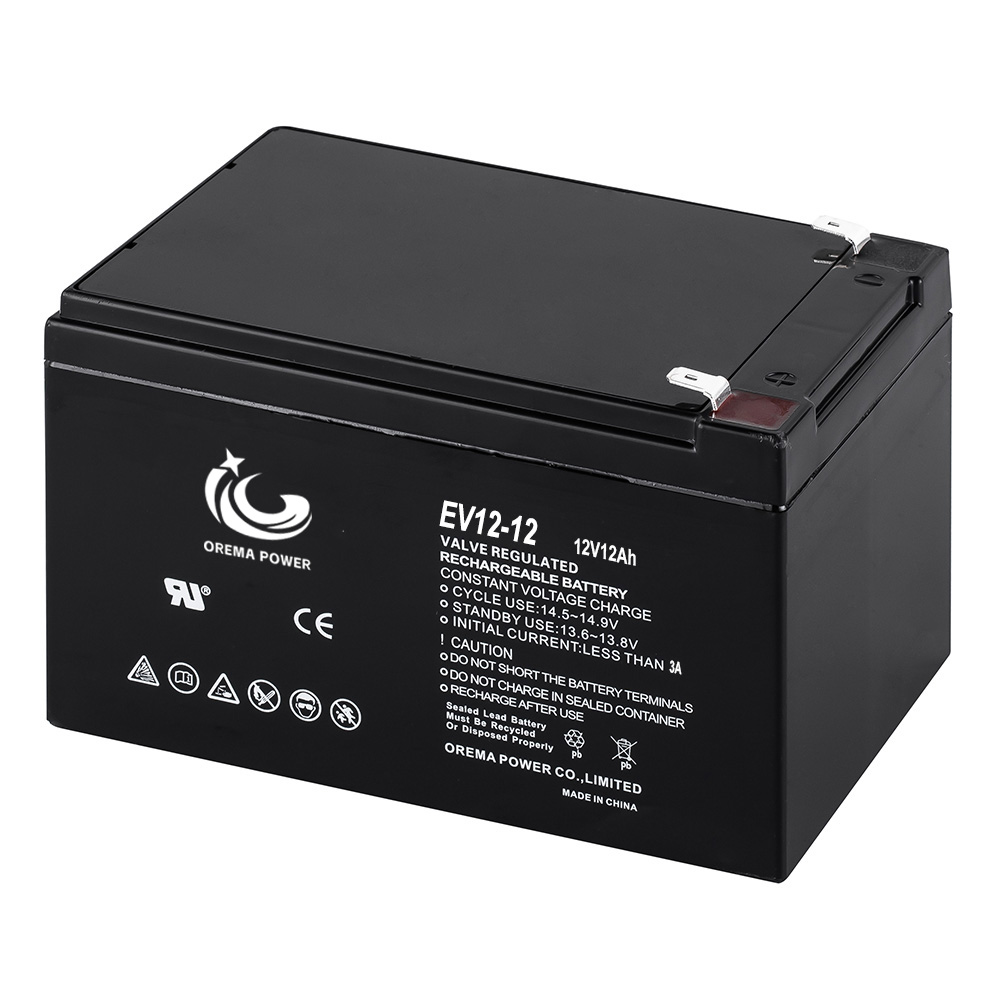 OREMA Traction Industrial Scooter/E-bike Battery 12V 12AH